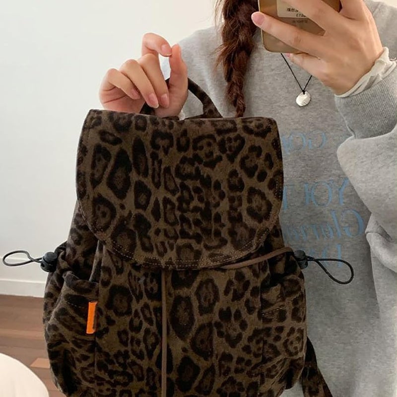 Light Brown Ergonomic Comfort Backpack Multiple Storage Compartments Casual Winter Styles - Image 4